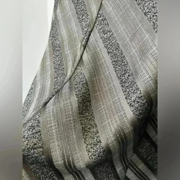 Vintage 90s Womens Brown Aline Flare Striped Retro Fairy Grunge Midi Skirt Small - Picture 4 of 7